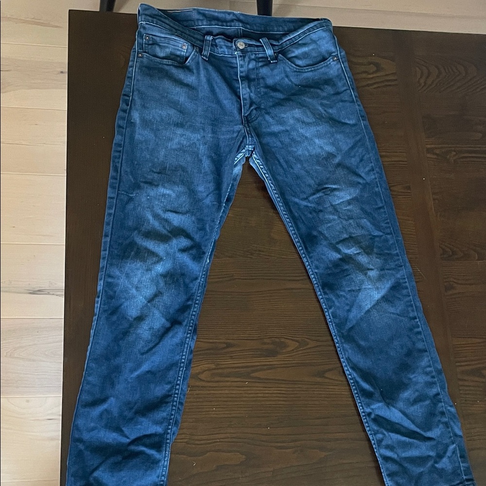 Levi's Men's Dark Blue Slim Jeans